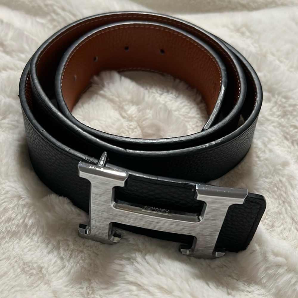 Hermes belt reversible